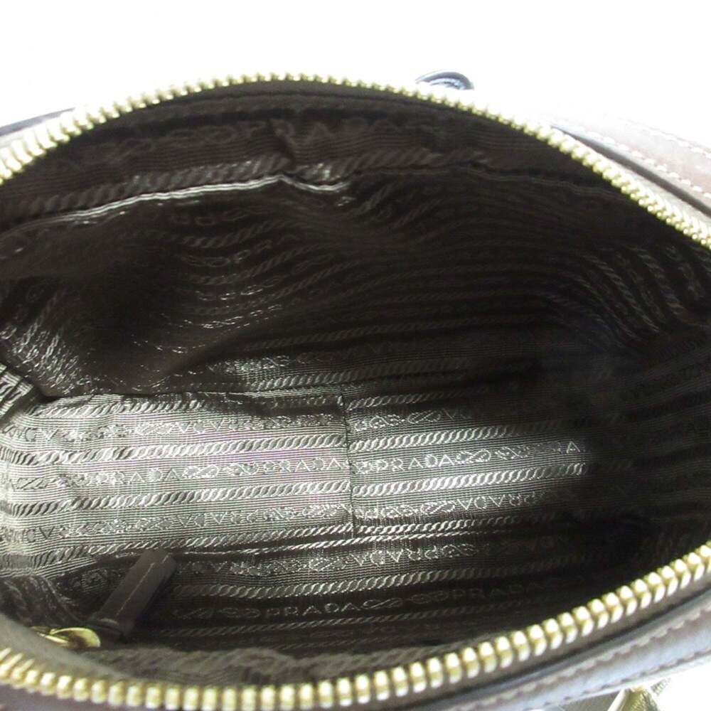 PRADA Cream Canvas Shoulder Bag - Picture 8 of 16